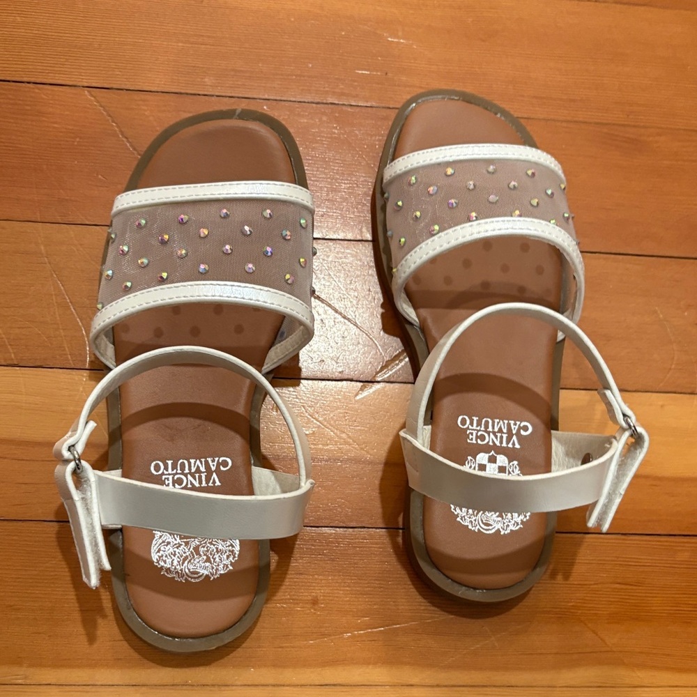 Vince Camuto Kids' Sandals - Cream and Brown